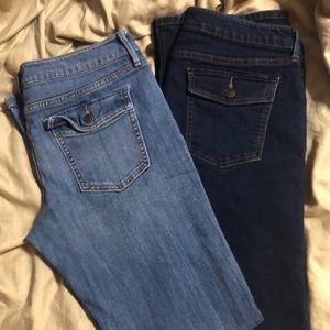 Bundle Banana Republic Factory bootcut jeans